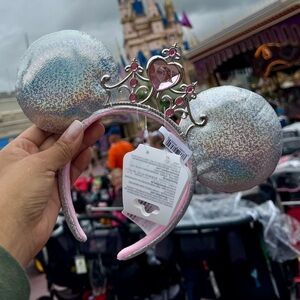 Disney Parks Princess Tiara Ears NEW 2024